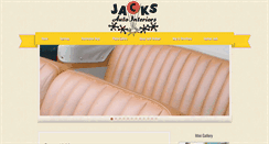 Desktop Screenshot of jacksautointeriors.com